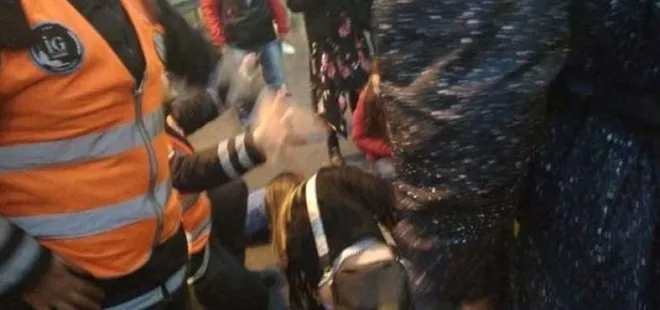 Edirnekapı’da metrobüs yolcuya çarptı