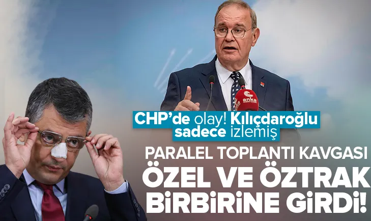 CHPde zoom toplantısı kavgası! Özel ve Öztrak birbirine girdi
