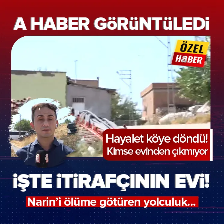 İşte itirafçının evi! A Haber görüntüledi