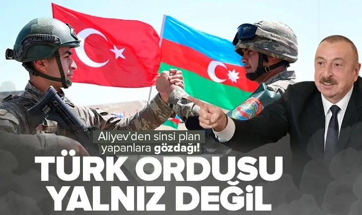 Aliyevden Türkiyeye tam destek!