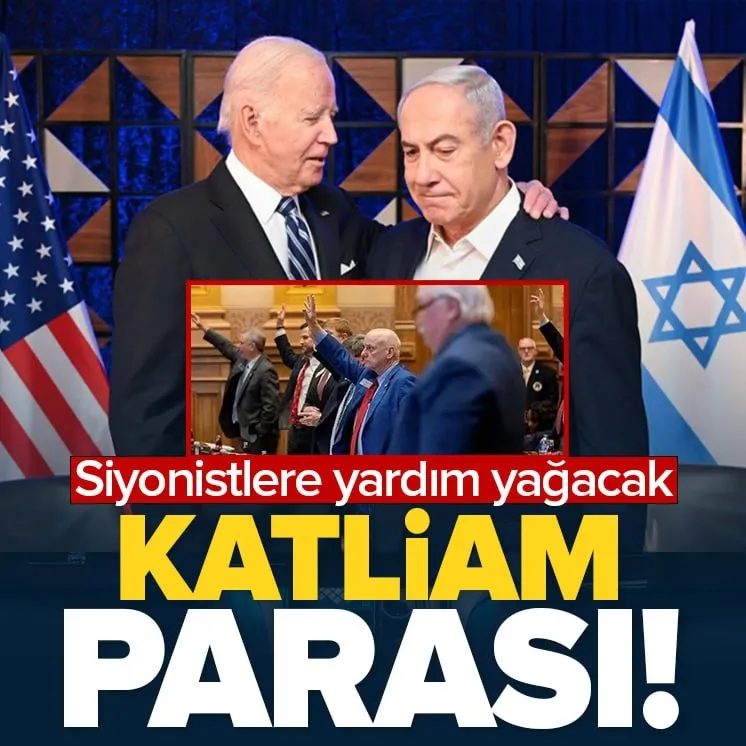 ABDden katliama milyar dolarlık destek