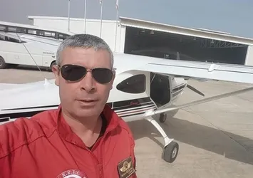 KKTC'de eğitim uçağı düştü: Ölüler var
