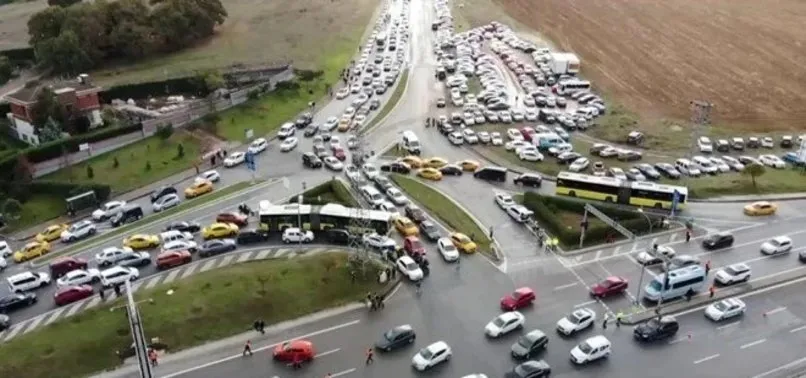 Son dakika: İstanbul trafiğinde Formula 1 yoğunluğu
