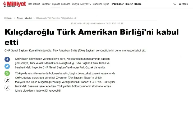 1576706453724.jpg CHP Genel Merkezi; ABD imamı Faruk Taban ve yöneticilerinin Kemal Kılıçdaroğlu'na yaptığı ziyarete ilişkin haberi sildi - 3