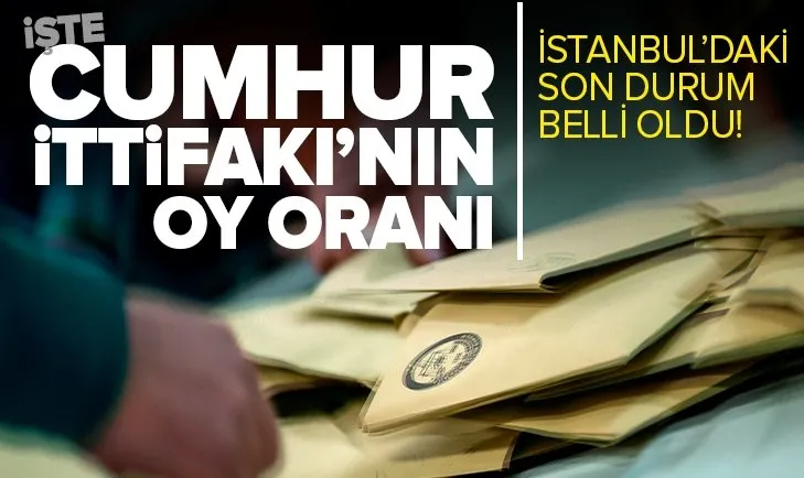 İşte AK Parti’nin İstanbul’daki oy oranı! 2023 seçimleri anketlerinde son durum ne? Yerel seçimlerde İstanbul’u kim kazanacak?