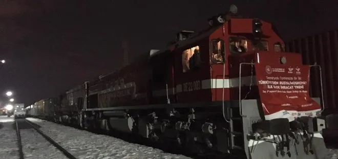 Çin’e bor taşıyan ihracat treni Kars’a