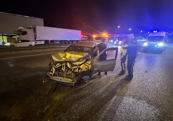 Osmaniye’de otomobil takla attı: 1 yaralı