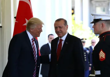 Trump'tan Erdoğan paylaşımı