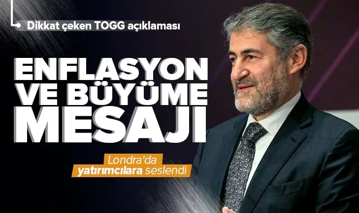 Son dakika: Hazine ve Maliye Bakanı Nurettin Nebati: Enflasyonu kalıcı olarak düşürmede kararlıyız