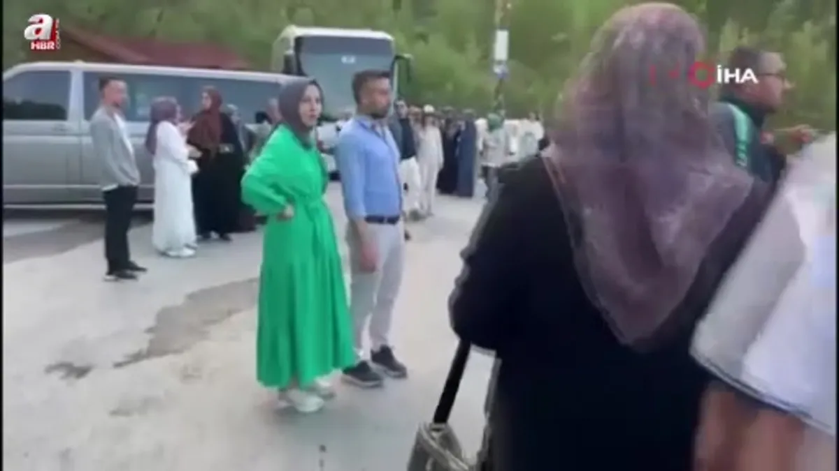 Malatya’da hatalı park dönüşü engelledi