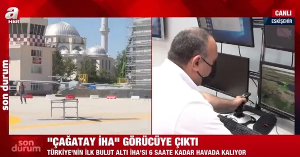 A Haber görücüye çıkan Çağatay İHA'yı görüntüledi! İşte Çağatay İHA'nın özellikleri - 2