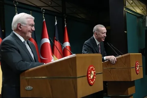 Steinmeier görüşmesinin ardından Alman basınından Başkan Erdoğan sözleri: Daha cesur