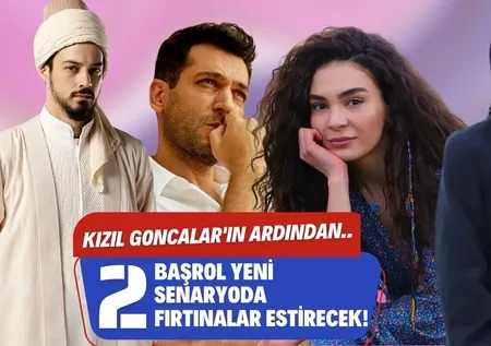 Start verildi: 2 başrol yeni senaryoda fırtınalar estirecek! Kızıl Goncalar'ın ardından...