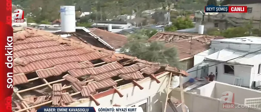 İran'dan Beyt Şemeş'e füze darbesi! A Haber yıkımı görüntüledi 3