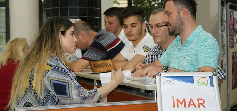 İmar Barışı için özel hat kuruldu İmar Barışı için özel hat kuruldu