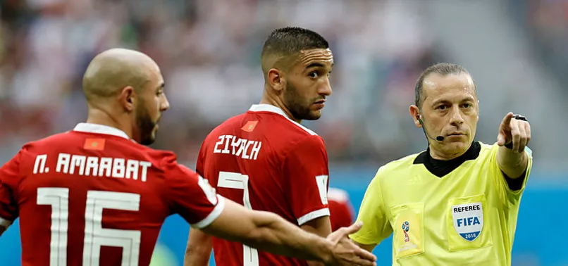 Cüneyt Çakır, Rusya-Mısır maçında 4. hakem