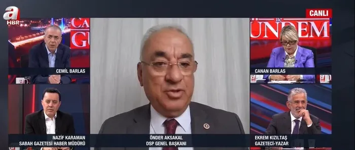DEM Partili Sakık neden hakaret etti? DSP Genel Başkanı Önder Aksakal A Haber’e konuştu: Kuyruk acısı var