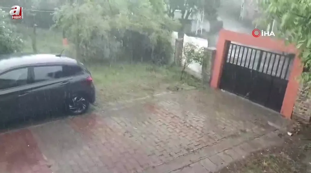 Bingöl’de dolu yağışı