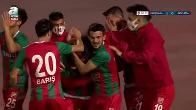 GOL | Karşıyaka 1-0 Bergama Belediyespor