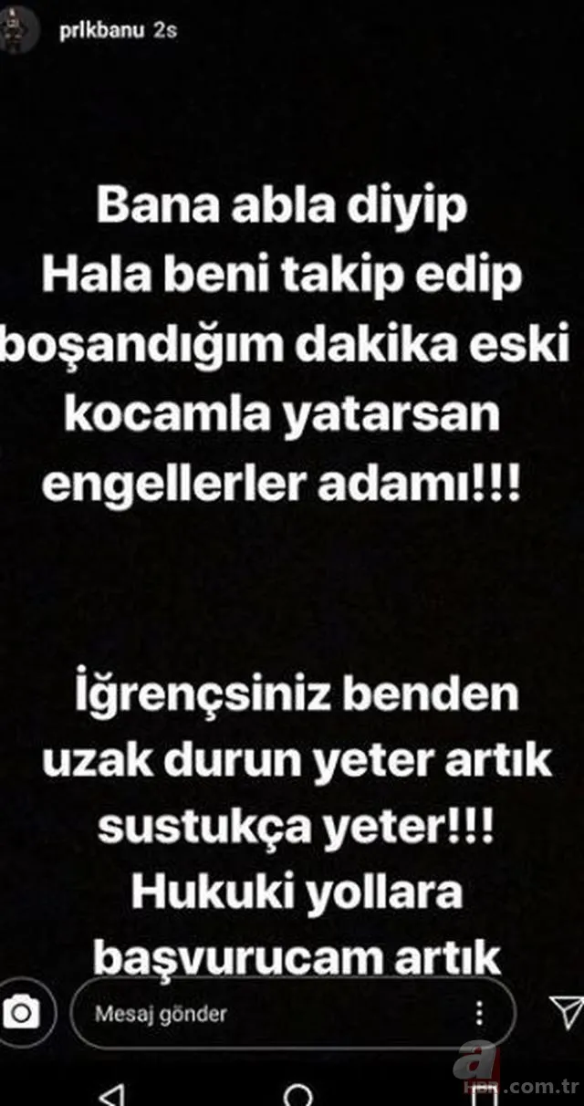 Banu Parlak sosyal medyadan ateş püskürdü: Boşandığım dakika eski kocamla yatarsan... 3