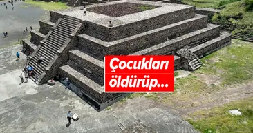 Dünyayı sarsan ayin gerçekleri! Öz çocuklarını öldürüp piramitten ittiler