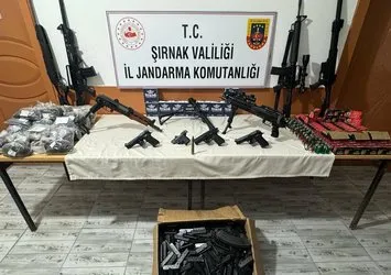 Şırnak’ta silah kaçakçılığı operasyonu: 7 gözaltı