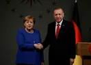 Son dakika: Başkan Erdoğan Almanya Başbakanı Merkel ile görüştü