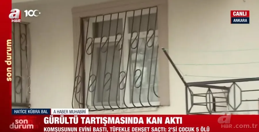 Ankara'da komşu dehşeti! Ses çıkartıyorlar diye katliam yaptı | A Haber olay yerinde | Korkunç detaylar... 14