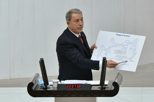 Son dakika: Milli Savunma Bakanı Hulusi Akar ve İçişleri Bakanı Süleyman Soylu Meclis’te Gara Operasyonu’nu anlattı