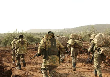 Afrin'de 1 asker şehit oldu