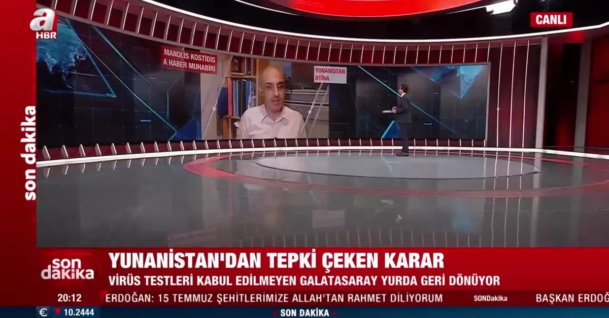 Galatasaray'a Yunanistan'da skandal tavır