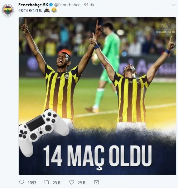 Fenerbahçe'den Beşiktaş'a olay gönderme - 1
