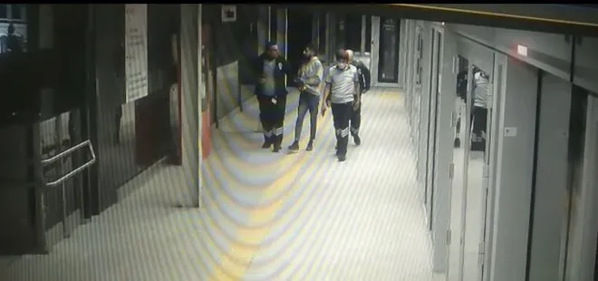 Kağıthane metro istasyonunda hareketli anlar! Polis intihar diye gitti hırsızı suçüstü yakaladı