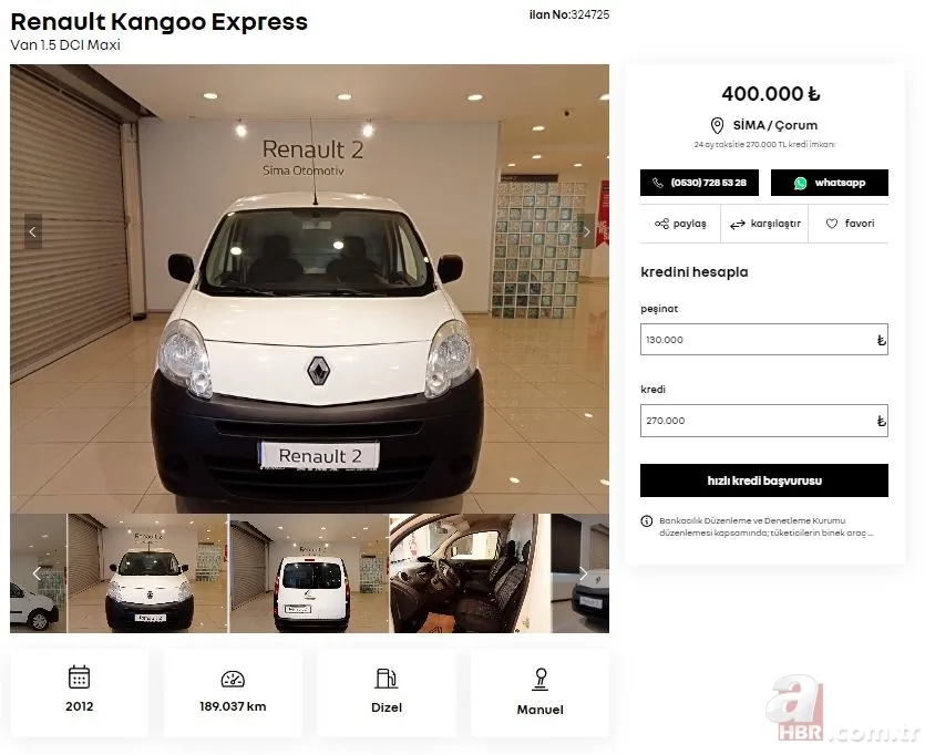 Renault ekim ayı yenilenmiş 2. El araç modelleri ve fiyatlarını açıkladı! 230 bin TL’den başlayan fiyatlarla Fiat, Renault, Peugeot, Volkswagen, Hyundai... 15