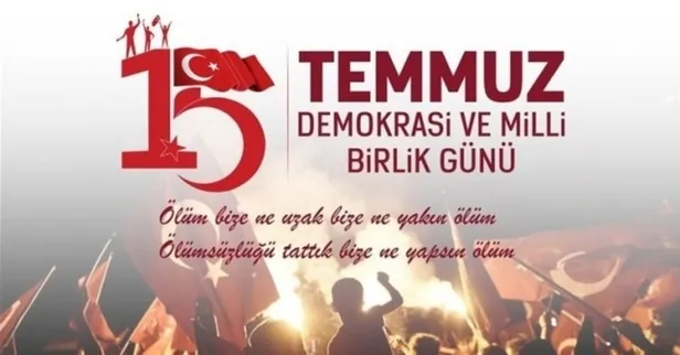 15 TEMMUZ MESAJLARI RESİMLİ SÖZLÜ! 15 Temmuz anlamlı, duygusal, yeni, yazılı ve resimli ve Türk Bayrağı görselleri - mesajları...