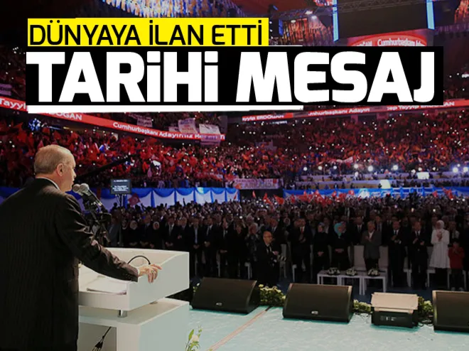 Madde madde Cumhurbaşkanı Erdoğanın açıkladığı manifesto