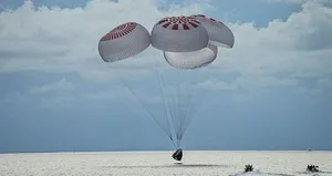 SpaceX’in uzay yolculuğu sona erdi!