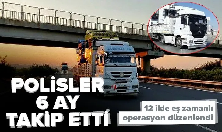 Polis 6 ay izledi 12 ilde operasyon yaptı! Onlarca gözaltı var