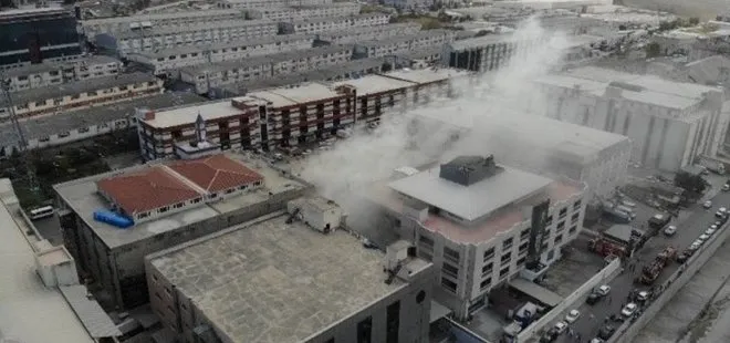 İstanbul’da sanayi sitesinde yangın! Ekipler olay yerinde