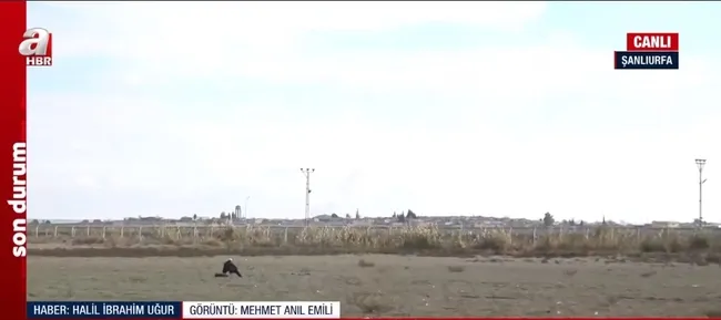 Suriye’den Şanlıurfa’ya havan mermisi atıldı! Havan mermisi Suruç’a düştü