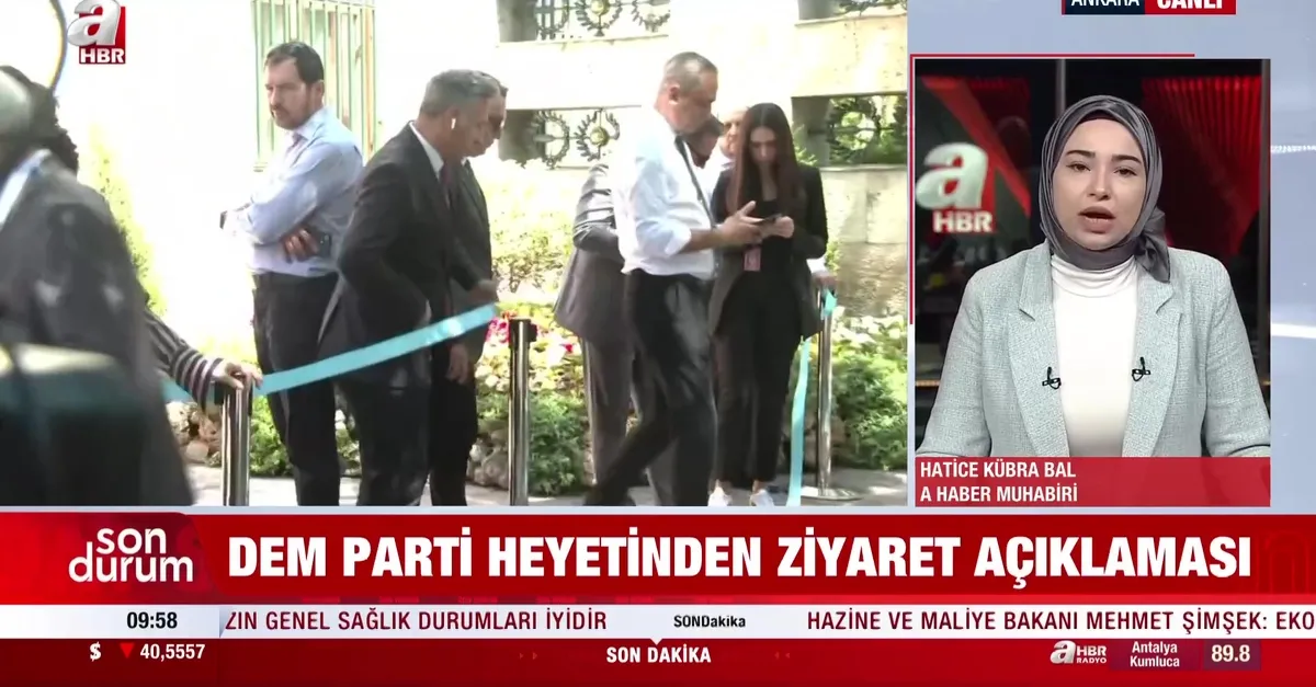 DEM Parti heyetinden ziyaret açıklaması