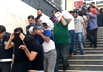İstanbul'daki oto hırsızlığı operasyonu: 42 kişi gözaltında