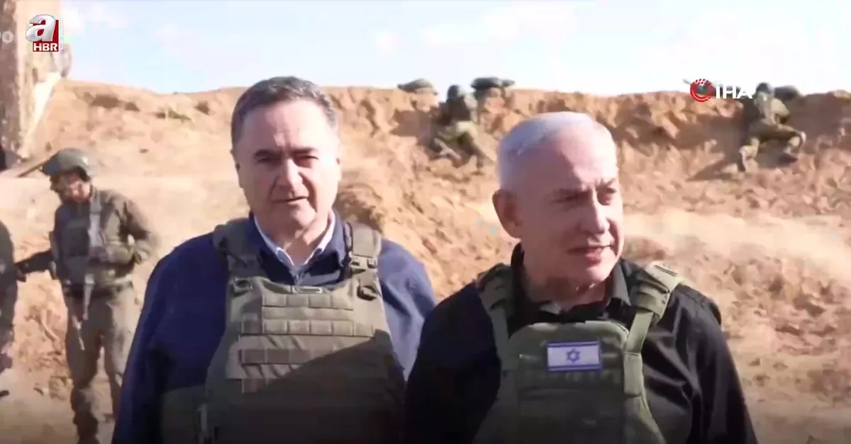 Netanyahu işgal altındaki Gazze’ye gitti!