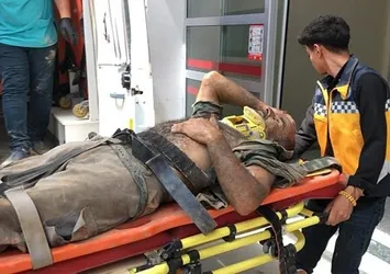 Adıyaman'da inşaatta iskele faciası: 1'i ağır 3 yaralı