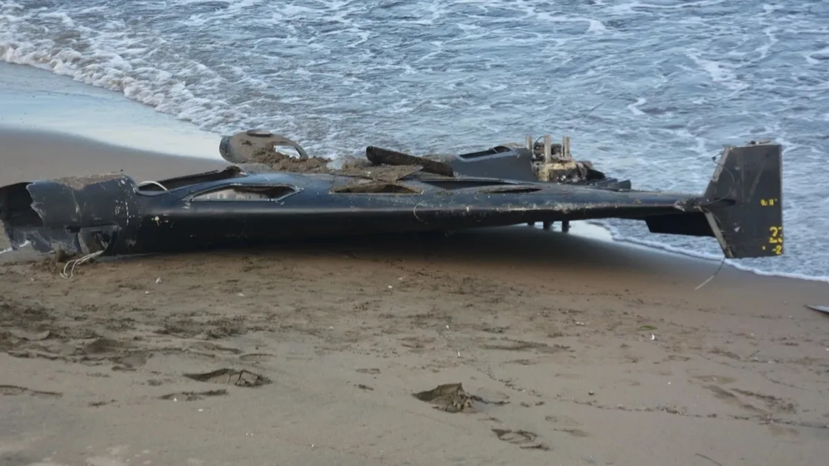 MSB’den Ordu'da sahile vuran İHA'ya ilişkin açıklama: Rusya’ya ait olduğu değerlendiriliyor