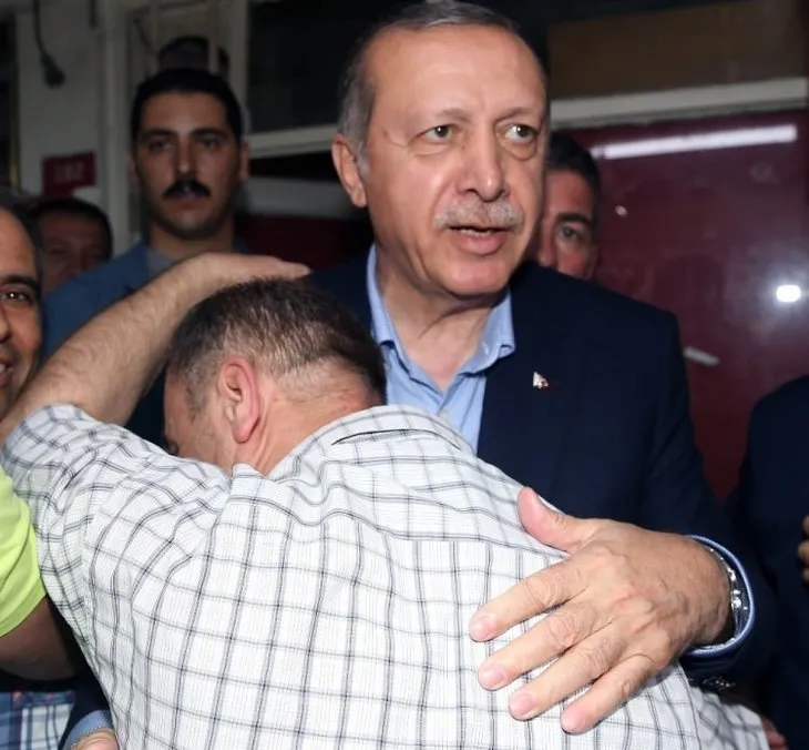 Cumhurbaşkanı Erdoğan’dan köy ziyareti