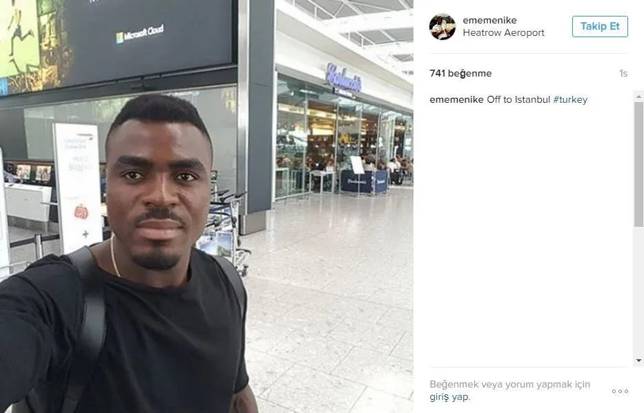 Emenike Fenerbahçe'ye döndü - 1