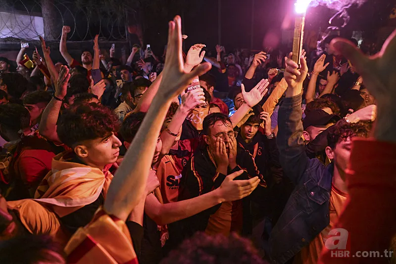 Galatasaray'ın şampiyonluğu tüm yurtta kutlanıyor! Taraftarlar sokaklara döküldü 7