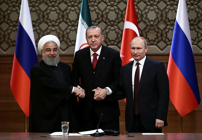 Cumhurbaşkanı Erdoğan'dan Putin ve Ruhani'ye "Suriye teklifi" - 1