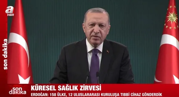 Son dakika: Başkan Erdoğan Küresel Sağlık Zirvesi'ne video mesaj gönderdi - 3